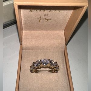 Jaclyn Roxanne the rendezvous ring in gold